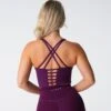 Plum Matrix Bra Top -NVGTN Store DSC00081 8c42fe5d dc3b 46f2 826b fd1a5bddc136