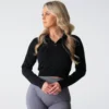 Black Divine Seamless Zip Up -NVGTN Store DSC00103