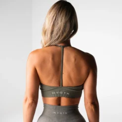 Khaki Green Wander Seamless Bra