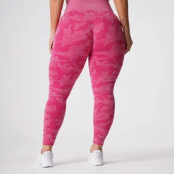 Fuchsia Camo Seamless Leggings