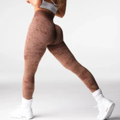 Gingerbread Digital Seamless Leggings