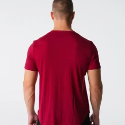 Crimson Tech Fitted Tee -NVGTN Store DSC00138 1