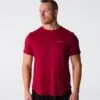 Crimson Tech Fitted Tee -NVGTN Store DSC00139 1