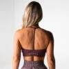 Mulberry Brown Wander Seamless Bra -NVGTN Store DSC00141