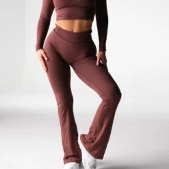 Teddy Bear Daydream Foldover Flare Pants -NVGTN Store DSC00153