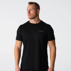 Black Tech Fitted Tee