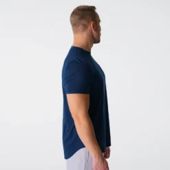 Navy Pulse Fitted Tee -NVGTN Store DSC00161 7248d02e 37b5 4c13 ad59 7d09d3c69810