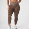 Mocha Leopard Seamless Leggings -NVGTN Store DSC00165