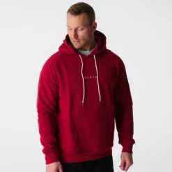 Crimson Lounge Hoodie -NVGTN Store DSC00214