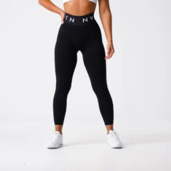 Black Sport Seamless Leggings -NVGTN Store DSC00352 34aa9030 d460 4b67 8415 bd4f6427fdba