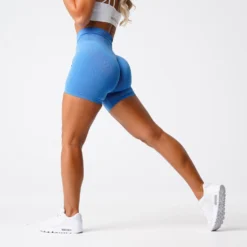 Ocean Blue Pro Seamless Shorts