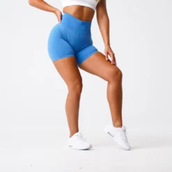 Ocean Blue Pro Seamless Shorts -NVGTN Store DSC00413