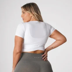 White Crossbody Tee -NVGTN Store DSC00420 1