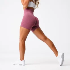 Maroon Pro Seamless Shorts