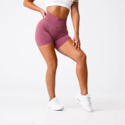Maroon Pro Seamless Shorts -NVGTN Store DSC00426