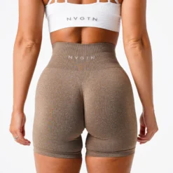 Mocha Pro Seamless Shorts -NVGTN Store DSC00429 1