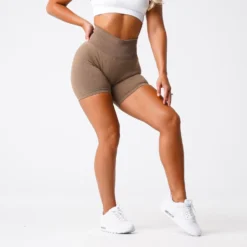 Mocha Pro Seamless Shorts -NVGTN Store DSC00430 1