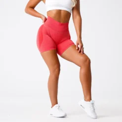 Candy Apple Contour Seamless Shorts -NVGTN Store DSC00447