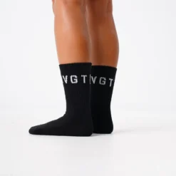 Black NVGTN Crew Socks -NVGTN Store DSC00451