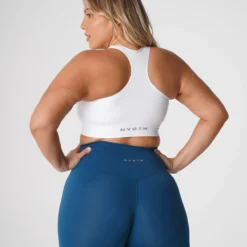 White Cinched Seamless Bra 8 White Cinched Seamless Bra -NVGTN Store DSC00464