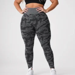 Black Camo Seamless Leggings
