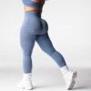 Slate Blue Lift Seamless Leggings -NVGTN Store DSC00647