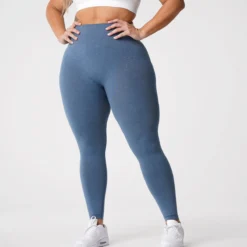 Slate Blue NV Seamless Leggings