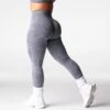 Grey Breakthrough Seamless Leggings -NVGTN Store DSC00691 1