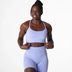 Periwinkle Invincible Seamless Bra -NVGTN Store DSC00920