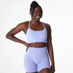 Periwinkle Invincible Seamless Bra -NVGTN Store DSC00921