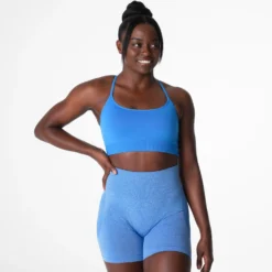 Ocean Blue Invincible Seamless Bra -NVGTN Store DSC00925