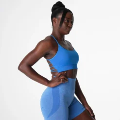 Ocean Blue Invincible Seamless Bra -NVGTN Store DSC00926