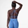Ocean Blue Invincible Seamless Bra -NVGTN Store DSC00927
