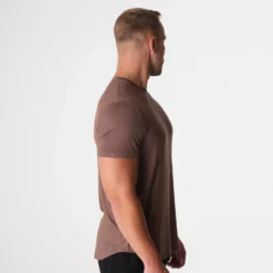 Mocha Tech Fitted Tee -NVGTN Store DSC00938