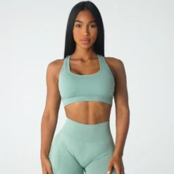 Sage Green Inspire Seamless Bra