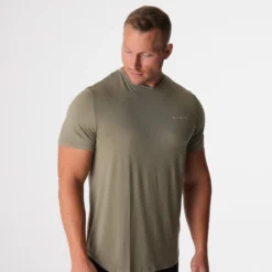 Sage Green Tech Fitted Tee -NVGTN Store DSC00946 6530ab1e 6b46 4d6e afe1 02665ea8db37