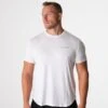 White Tech Fitted Tee