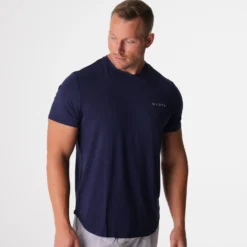 Navy Tech Fitted Tee -NVGTN Store DSC00954 d5cf00c7 6972 4584 89a3 da1a197cd097