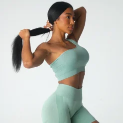 Sage Green Passion Seamless Bra -NVGTN Store DSC00955