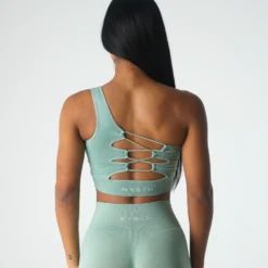 Sage Green Passion Seamless Bra -NVGTN Store DSC00960