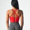 Scarlet Matrix Bra Top