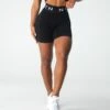 Black Sport Seamless Shorts
