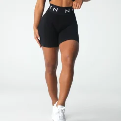 Black Sport Seamless Shorts