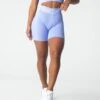 Periwinkle Sport Seamless Shorts -NVGTN Store DSC01051