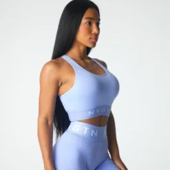 Periwinkle Legacy Sport Seamless Bra -NVGTN Store DSC01057