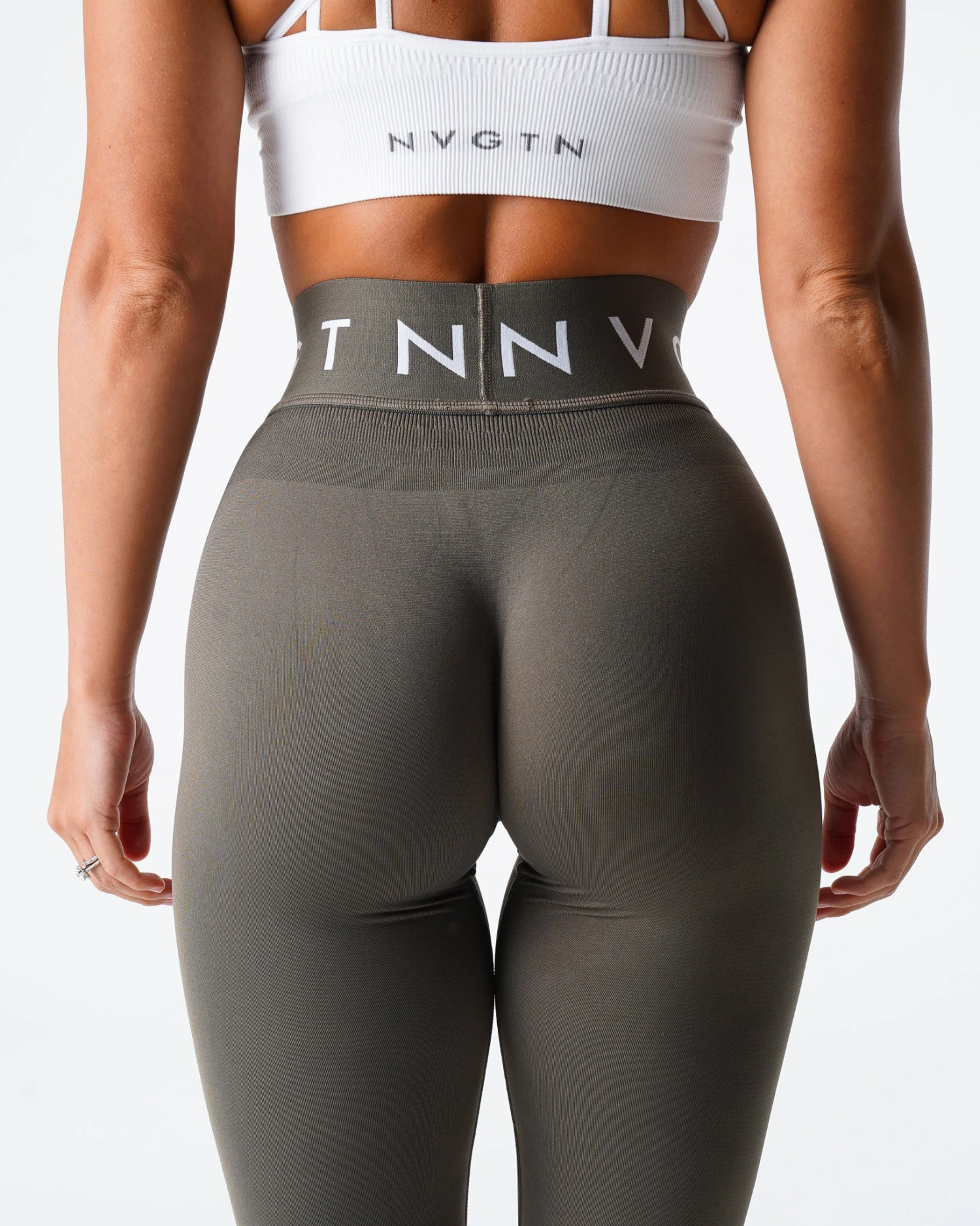 Olive Sport Seamless Leggings 4 Olive Sport Seamless Leggings - Image 2