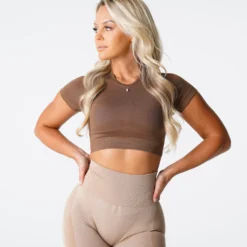 Mocha Vortex Seamless Bra Top -NVGTN Store DSC01259 938bac3d 6de4 42b0 b87b e5d77276e668