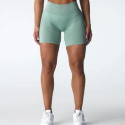 Sage Green Contour Seamless Shorts 8 Sage Green Contour Seamless Shorts -NVGTN Store DSC01267 fc8ca5cc 5baf 473a a76a a776b61180aa