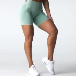 Sage Green Contour Seamless Shorts 9 Sage Green Contour Seamless Shorts -NVGTN Store DSC01268 e212496c f54b 41a2 8784 85f8a4dfc81a