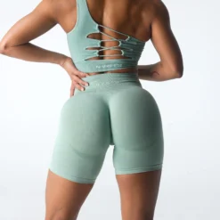 Sage Green Contour Seamless Shorts 7 Sage Green Contour Seamless Shorts -NVGTN Store DSC01275 fc97fefc db14 4ef1 9f7f 7070f1608322